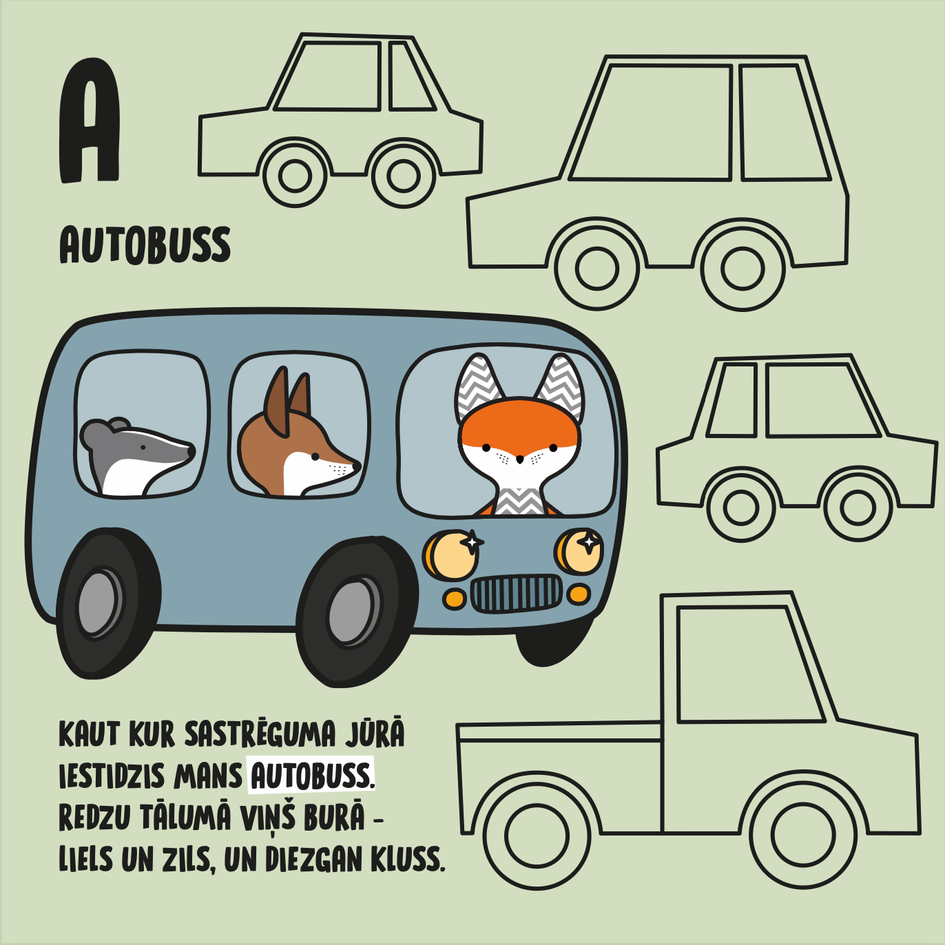Picture book "Tutas ābece"
