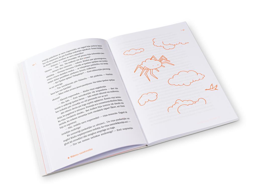 Book "Emī and Rū. Robota sirds"