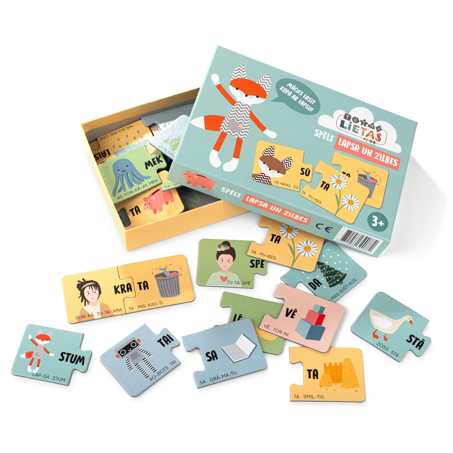 Spēle “Lapsa un zilbes”