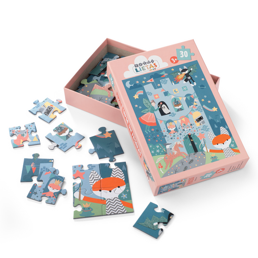 Glitter Puzzle “Fox and Fairy tales”